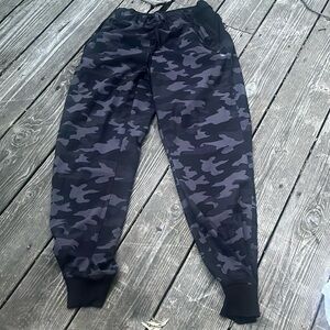 Black Camo Joggers